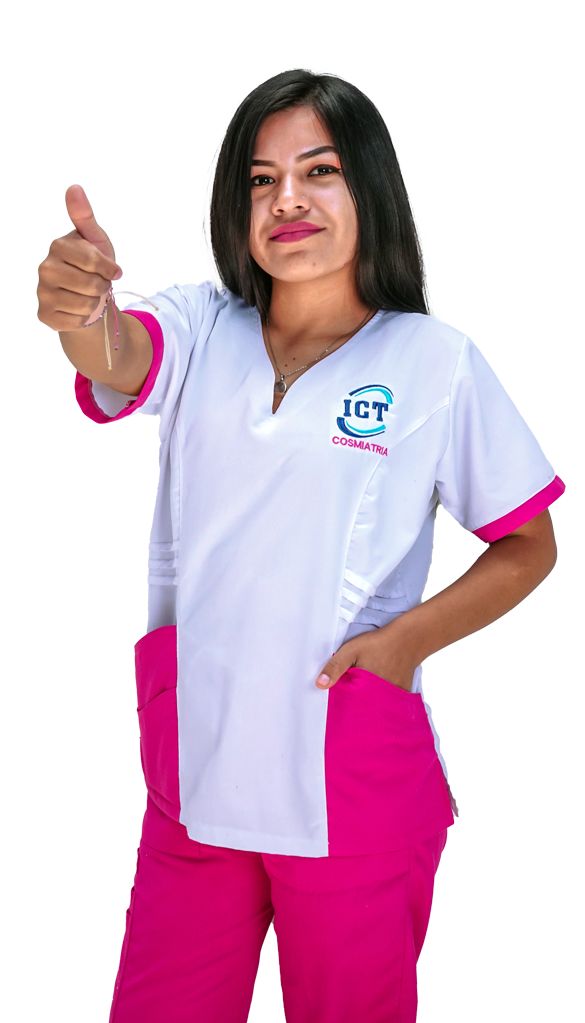 Estudiante de Esteticismo del Instituto ICT