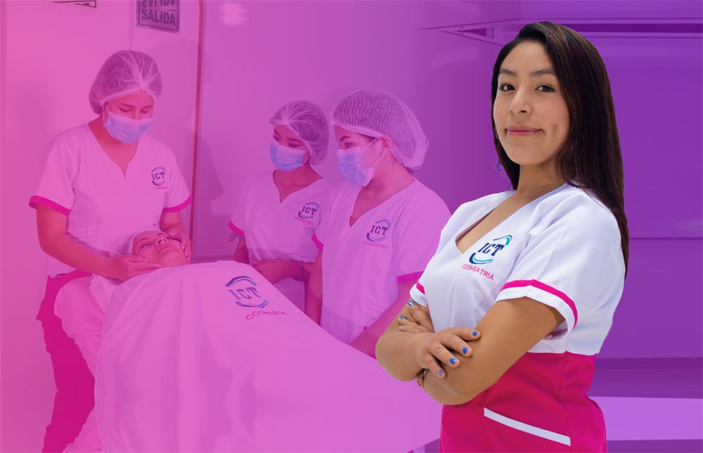 Estudiante de Esteticismo del Instituto ICT